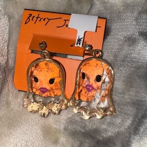 Ghost Halloween earrings